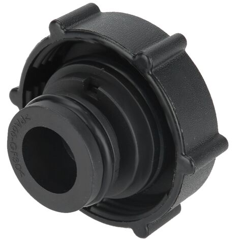 Kühlmittel-Ausgleichsbehälterdeckel MJA4440BA - Schwarz, ABS - Kompatibel mit Jaguar XK8/XKR 1996-2006 und XJ8/XJR/X308 1997-2002