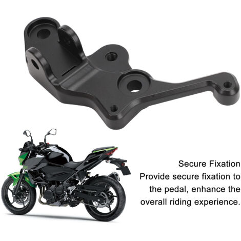 [Fußstützen-Kit] Korrosions- und bruchfeste Aluminium-Fußrastenhalterung für Kawasaki Ninja 400 / Z400 2018-2021 (linke Seite)