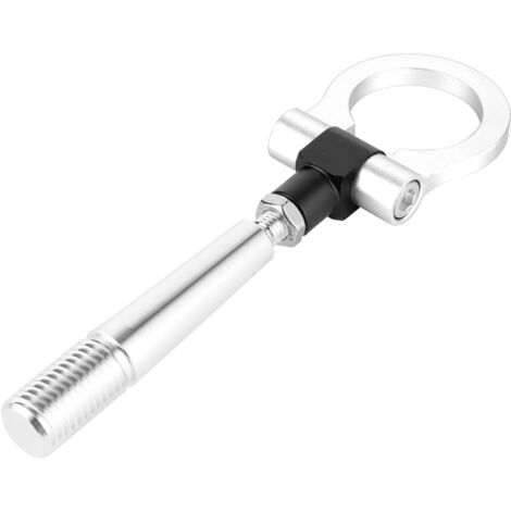 JDM-Ring-Abschleppvorrichtung TH45TW für FX35, FX45, FX50 und QX70, robustes Metall, schwarz eloxiert, inklusive Schrauben (1/5)