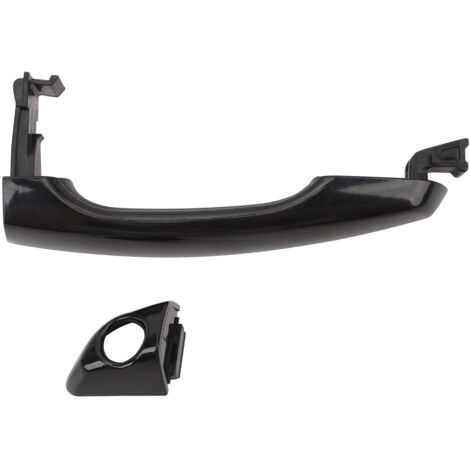 Linker Außentürgriff 82651 F2010 - Schwarzes ABS - Komfortabel und langlebig - Kompatibel mit Elantra 2.0L/1.4L/1.6L 2017-2020 - Paar (2 Stück) (1/5)
