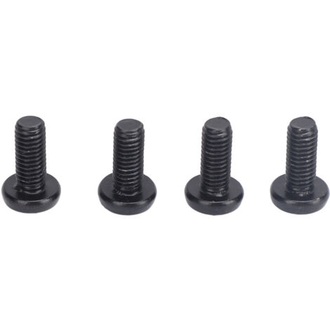 Schwarze Kennzeichenschrauben, 4 Stück, Stern T25 M5-0,8x12, für Tesla Model 3/Y (1/5)