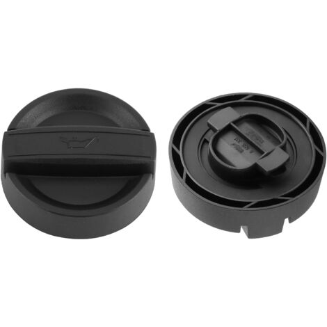 Öleinfülldeckel 11128655331, schwarz, ABS, Durchmesser 72 mm, passend für BMW 135i/135is/228i/230i/320i/330e