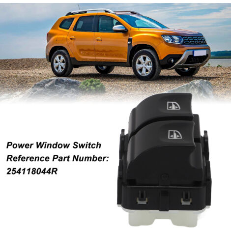 Elektrischer Fensterheberschalter 254118044R – Fenstersteuerung – Kompatibel mit Renault CLIO IV (2013–2017) und ähnlichen Modellen – Feinfühlige Bedienung und robustes ABS-Material (1/5)