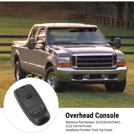 Dachkonsole für Ford F-450 und F-550 (2002–2004) aus robustem ABS-Kunststoff – OEM-Ersatzteil 2C3Z25519A70AAC (1/5)