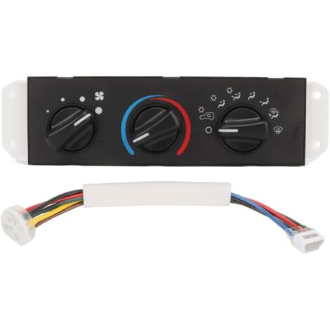 Panel de control de aire acondicionado para Jeep Wrangler TJ 1999-2004, modelo SW2348 con interruptor de ventilador.