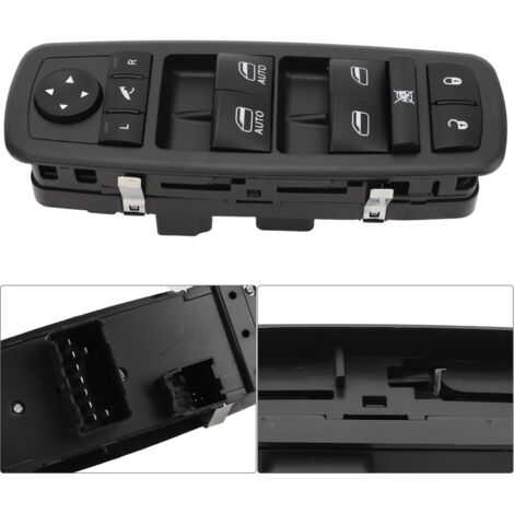 Interruptor principal de la ventana eléctrica del lado del conductor izquierdo 68141890AA para Jeep Cherokee (2014-2017) - Compatible con 2.4L/3.2L (1/5)