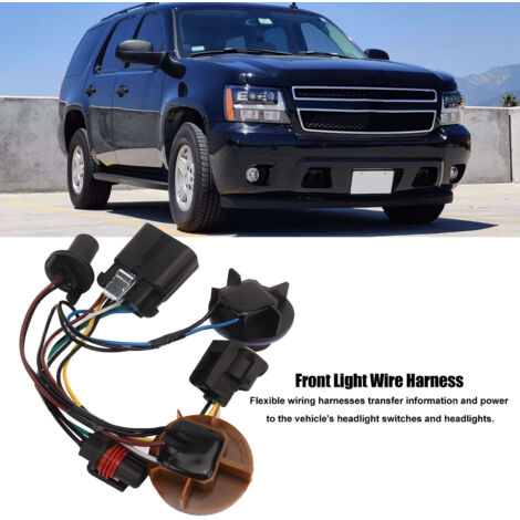 Arnés de cableado de faros delanteros 15950809 para Chevrolet Avalanche Suburban Tahoe 2007-2014 (1/5)