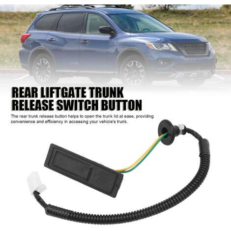 Botón de apertura del portón trasero 25380-3JA0B - Interruptor de apertura del maletero para Nissan Pathfinder (2013-2020) (1/5)