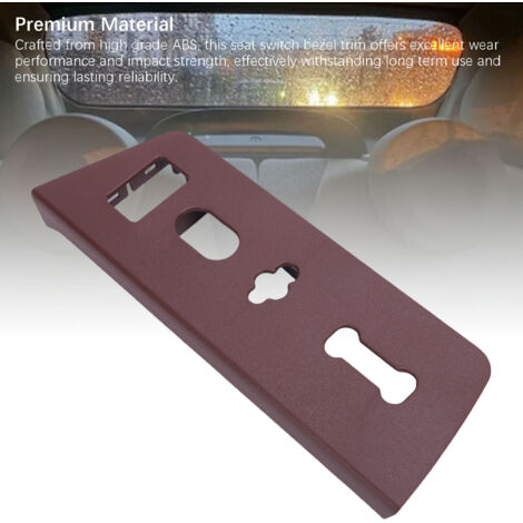BL3Z 14A706 Tapa de la carcasa del interruptor del asiento del conductor para el asiento delantero izquierdo, diseño elegante, material ABS