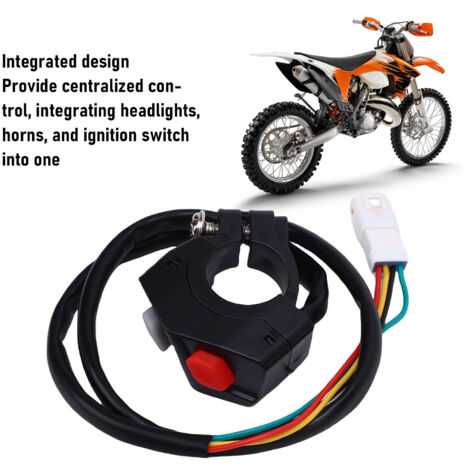 Interruptor integrado de faros y claxon para motocicleta 7811-107-0000 Maneta de control multifunción para KTM Husaberg GasGas Interruptor para motocicleta (1/5)