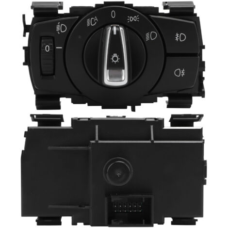 Interruptor de faros BMW 61319169406 con ajuste de ángulo y modo automático - Compatible con Serie 1 E82/E88 y Serie 3 E90/91 LCI y X1 E84 (1/5)