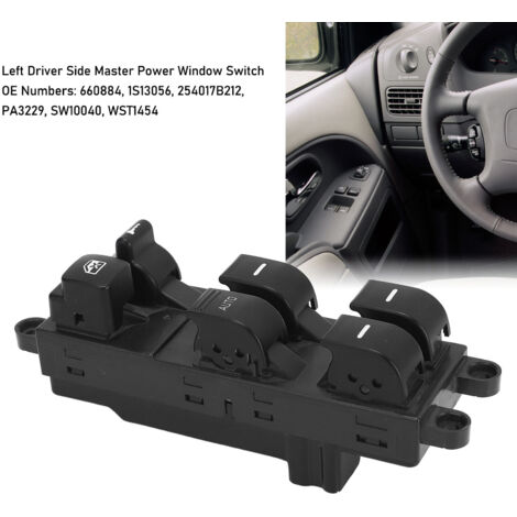 Interruptor de elevalunas eléctrico del lado del conductor izquierdo, control táctil 254017B212 para Nissan Quest 1999-2002 (1/5)