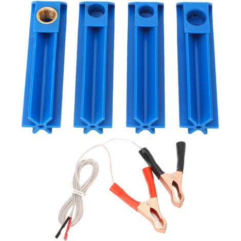 Kit de limpieza de inyectores de combustible Adaptador de purga de alta presión para coche, motocicleta, quad, barco DC12-24V (1/5)