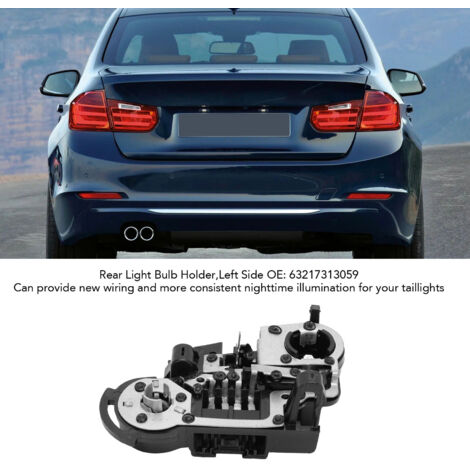 Portalámparas trasero para BMW Serie 3 F30 F31 F80 M3 2011-2015, lado izquierdo, modelo 63217313059