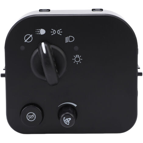 Interruptor de faros delanteros 10372953 de ABS duradero - Interruptor de iluminación Plug & Play para Express 1500 2500 3500, Trailblazer LS, Envoy XL - Números de pieza originales: HLS1152, 1S3910,  (1/5)