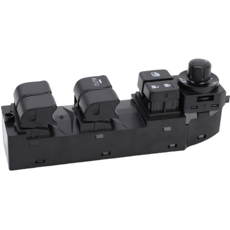 Interruptor de la ventanilla del lado del conductor, compatible con Mazda CX-5 2015-2017, modelo KA5C66350, ABS negro.