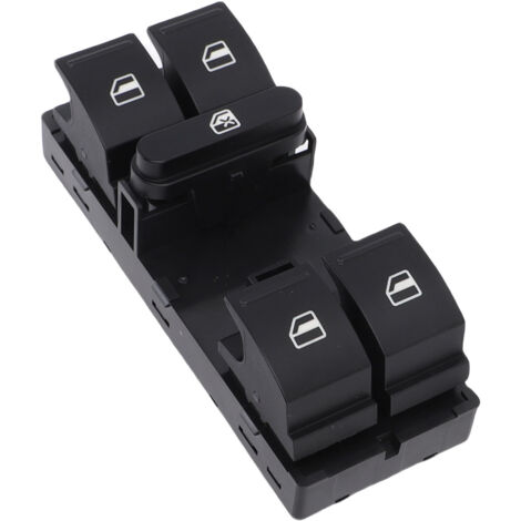 7L6959857D Interruptor maestro de control de elevalunas eléctrico negro, repuesto para TDI VR6 V6 V8 (1/5)