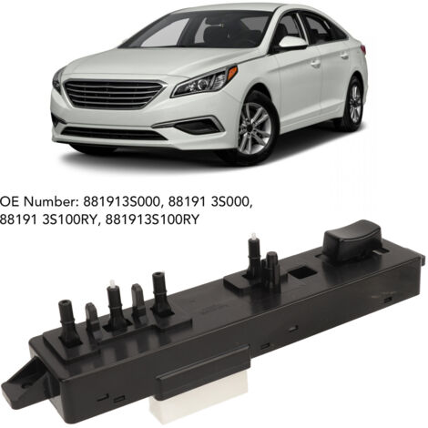 Interruptor eléctrico del asiento del conductor delantero izquierdo 881913S000 para Sonata 2.4L L4 DOHC