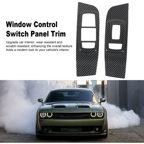 Kit de embellecedores de fibra de carbono para el panel de control del Challenger 2015-2025