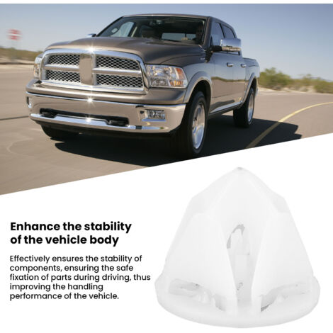 Pasador de retención de rótula Dodge 68020644AA compatible con Ram 1500 2009-2018 Placa de montaje de plástico (1/5)