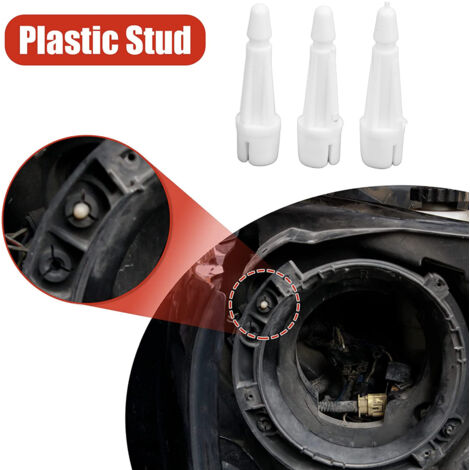 Kit de montaje de faros redondos de 7 pulgadas para Jeep Wrangler JK (2007-2017)  Anillos y soportes de metal ABS  Negro, fácil instalación (1/5)