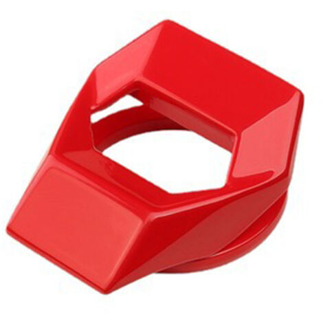 Cubierta para botón de arranque del coche, aleación de zinc, diseño universal, 5x4 cm, cubierta decorativa para motor con botón de arranque/parada.