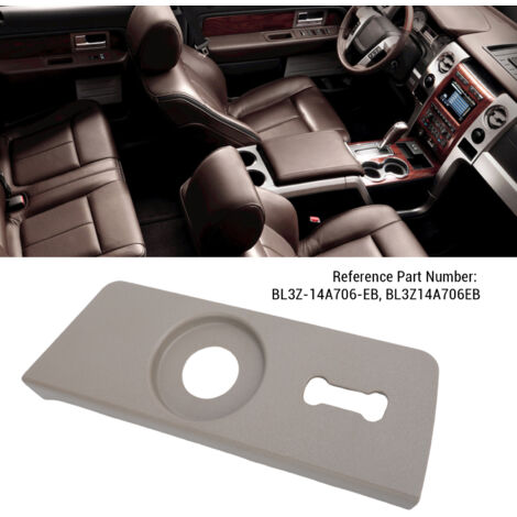 Parachoques del asiento del conductor BL3Z-14A706-EB, color crema, marco de ABS resistente