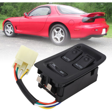 Interruptor principal de elevalunas eléctrico FD1466350C para Mazda RX-7 FD (volante a la izquierda) - Repuesto de ABS de alta calidad (1/5)