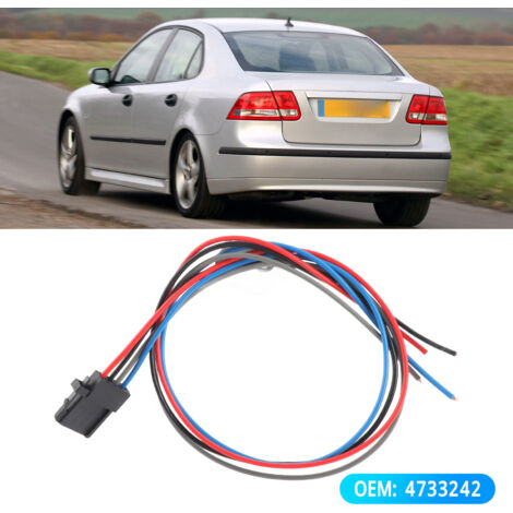 Cableado del portalámparas de la luz trasera izquierda 4733242 para Saab 9-3 Sedán 2003-2011 - Conector ABS original (1/5)