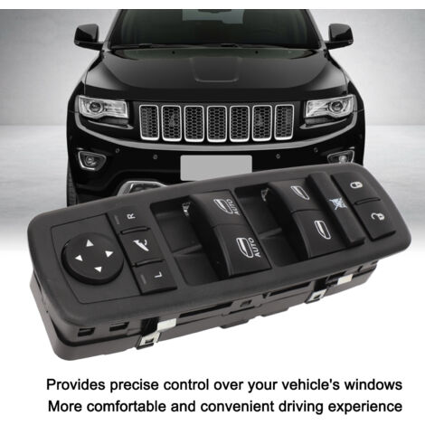 Interruptor principal de la ventana eléctrica del lado del conductor con control de fluido OE 68184803AC para Grand Cherokee 2014-2018 (1/5)