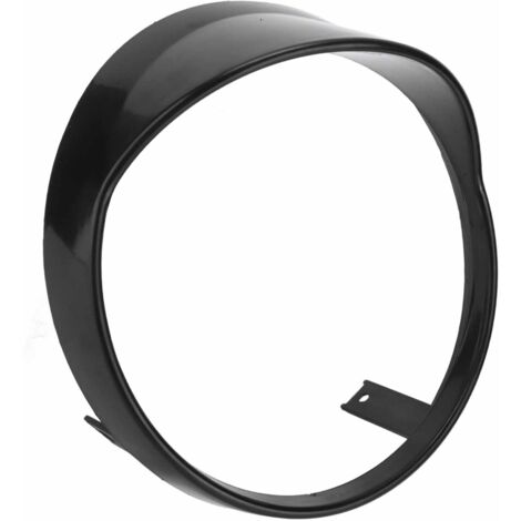 Cubierta de faro para Vespa GTS 250/300 (2018-2021) en ABS negro - Visor óptico protector (1/5)