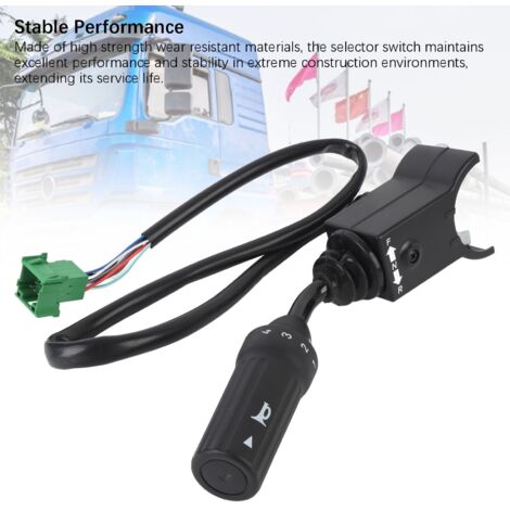 Selector de velocidad de cargadora 15095373 Interruptor de control manual para L105 L110F L110G L120H L150F L250G (1/5)
