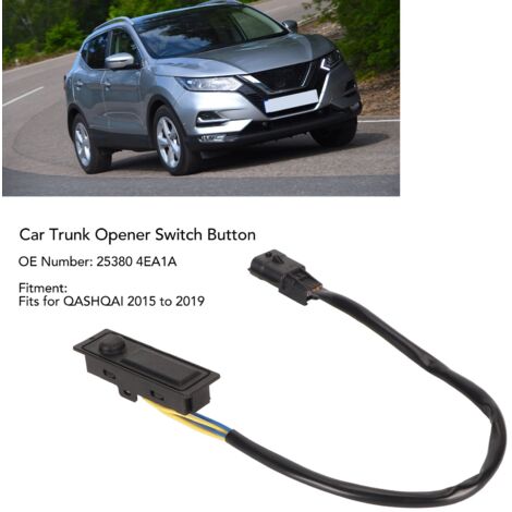 Botón de apertura del maletero trasero 25380 4EA1A para Nissan QASHQAI 2015-2019 (1/5)
