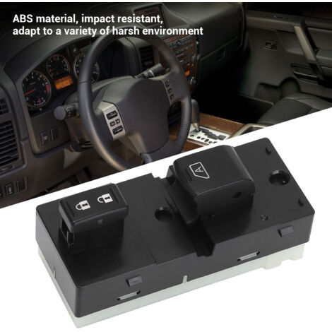 Interruptor de elevalunas eléctrico del lado del conductor resistente a golpes 25411 ZJ30A para Nissan Altima 2004-2007 (1/5)