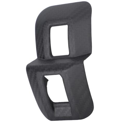 Alfombrilla para el botón del maletero  Revestimiento de fibra de carbono seca  Compatible con Subaru BRZ y Toyota GR86 2022+  Negro mate (1/5)