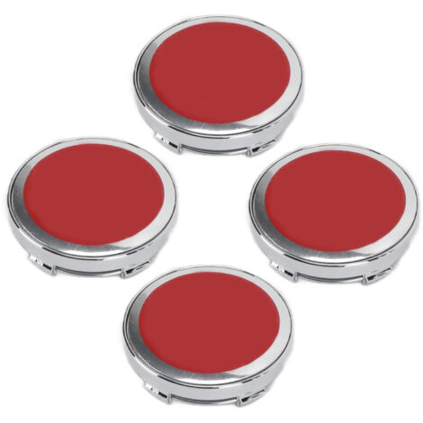 Fundas para neumáticos de aleación de aluminio de 4 piezas para Fiat 500 - Impermeables y resistentes a los arañazos (1/5)