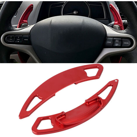 Extensiones de levas de cambio para volante - Aleación de aluminio, 2 piezas, compatibles con Honda (1/5)