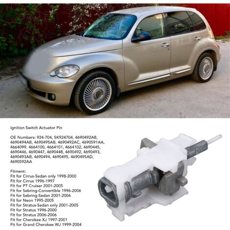 Kit de reparación de la aguja del actuador del interruptor de encendido ABS 924-704 para Cherokee XJ Liberty KJ