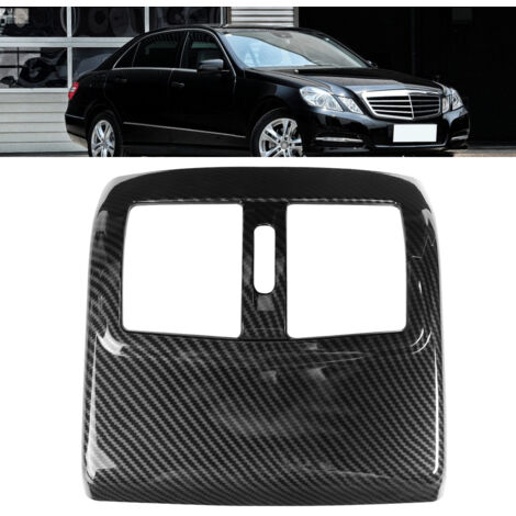 Parasol trasero para Mercedes Clase E W212 (2012-2015) - Inserto de ventilación de ABS de carbono
