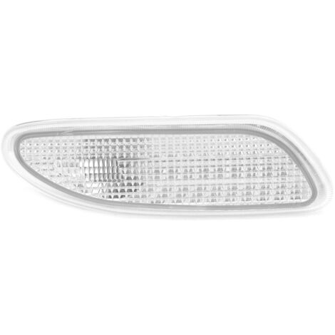 Luz de posición delantera derecha 2038200821 para Mercedes-Benz Clase C W203, fabricada en policarbonato, blanca. (1/5)