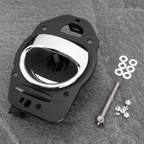 Manija interior cromada para puerta, número de pieza 25812186, para Chevrolet HHR 2006-2011, lado del conductor. (1/5)