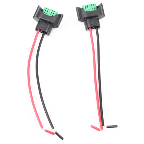 Conectores H8 H11 para automóviles - Conector hembra impermeable para cableado - Paquete de 2 conectores para faros delanteros (1/5)