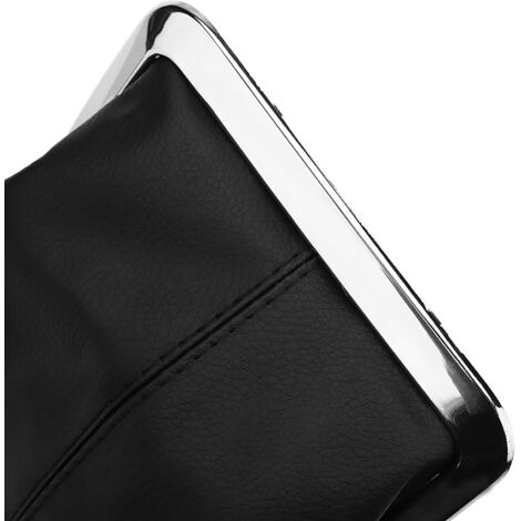 Palanca de cambios de 5 velocidades negra con empuñadura y funda para Ford Focus MK2 (2004-2008) (1/5)
