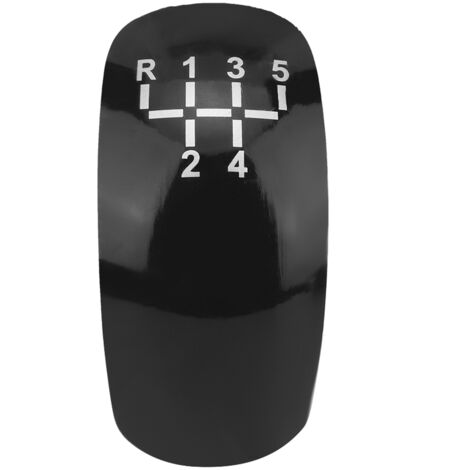 Pomo de palanca de cambios universal desmontable de aluminio para coche/automóvil/manual (1/5)