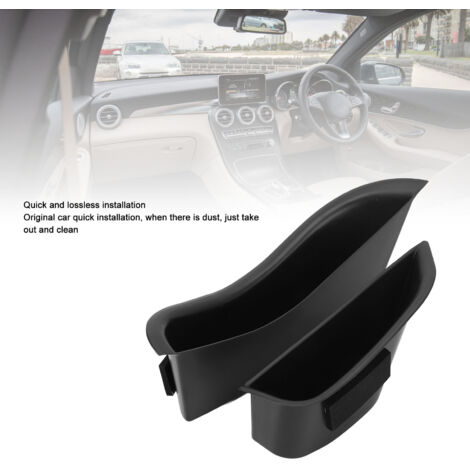 Organizador para el reposabrazos delantero derecho con almohadillas antideslizantes para Mercedes GLC (2015-2021) - 1 par (1/5)