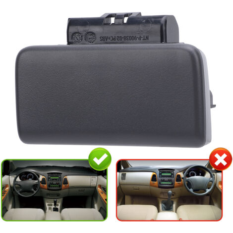 Manija de cerradura de guantera para Toyota Innova (2004-2015) - ABS gris oscuro (1/5)