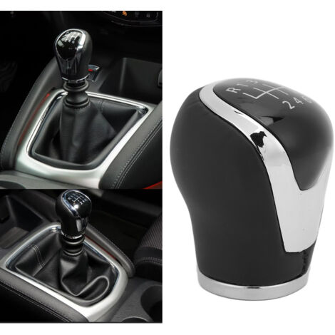 Pomo de palanca de cambios manual de 6 velocidades de repuesto para Nissan Qashqai J11 y X-Trail T32 2016-2017