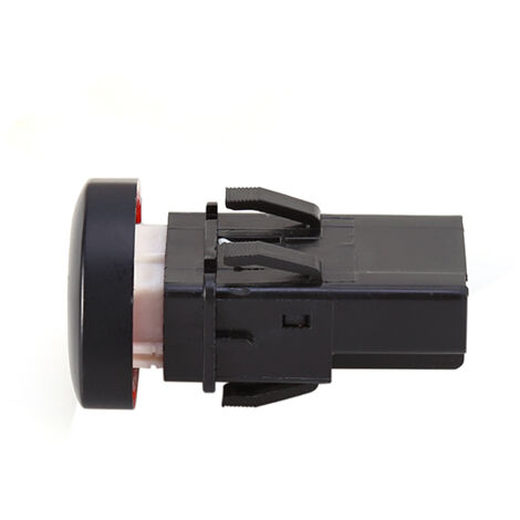 Interruptor de advertencia para Renault Clio MK II (2001-2006) - Negro - Cumple con la normativa OE 8200060036 (1/5)