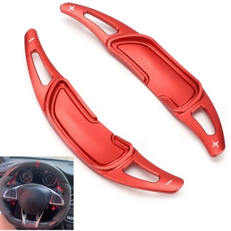 Extensiones de aluminio para las levas de cambio del volante AMG GLC63 GLC43 (2018-2019) (1/5)