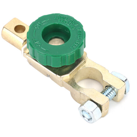 Interruptor de desconexión rápida para terminal de batería de coche - Latón a prueba de fugas, 100A/300A, soporte de 15-17 mm (1/5)